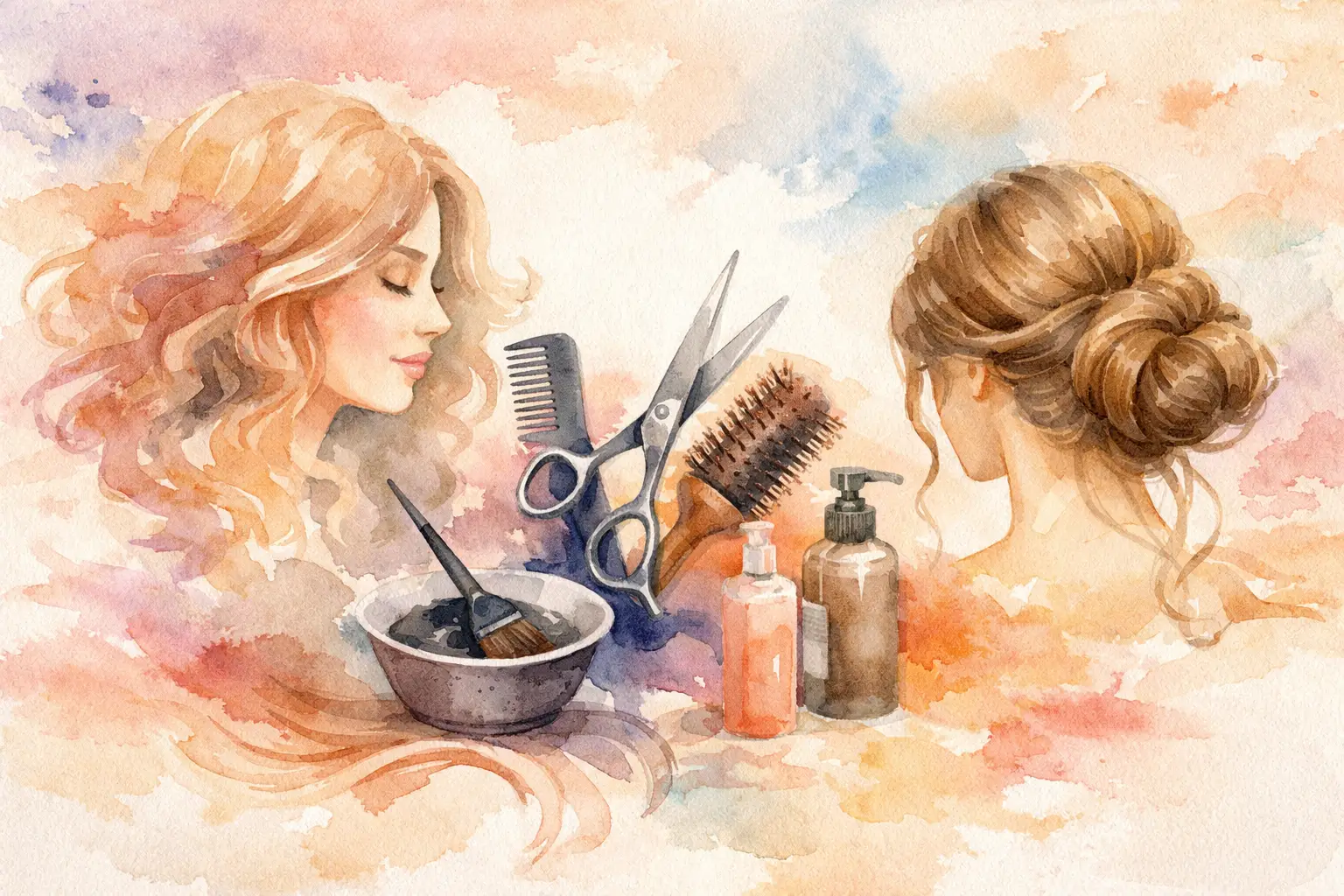 Friseur Preise für Schnitt, Farbe und Stil