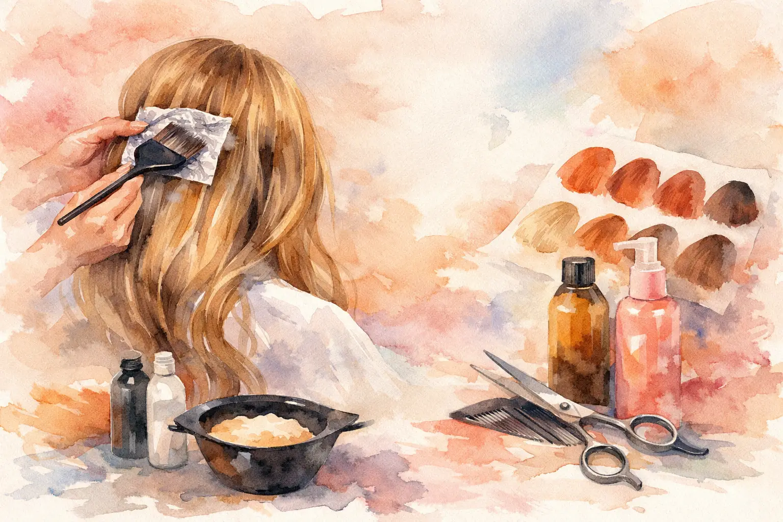 Fünf Vorteile professioneller Haarfarbe im Salon