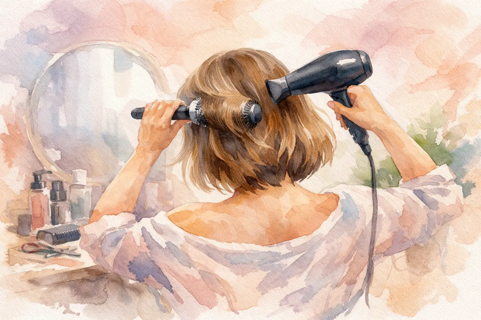 Haarschnitt zuhause nachstylen wie im Salon